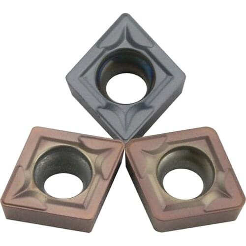 10pcs CCMT060204 CCMT060208 Carbide Insert CCMT Internal Turning Tool Diamond CNC Blade Cutter Lathe For -SCLCR