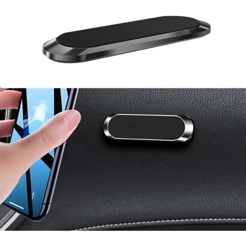 Strip Shape Magnetic Car Phone Mount Dashboard Holder Stand for Skoda Rapid Octavia A7 A5 Fabia Kodiaq karoq Citroen C5 C4 C3