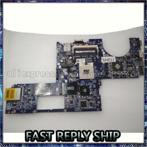 SHELI For DELL 1645 Motherboard with HD 4670 1GB DA0RM5MB8E0 CN-0Y507R 0Y507R Y507R