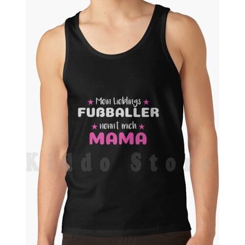 My Favorite Soccer Player Calls Me Mom Soccer Tank Tops Vest 100% Cotton Player Mom Soccer Player Playing Soccer Womens