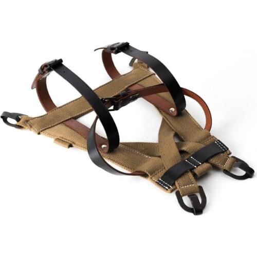 WWII GERMAN HEER EARLY WAR M31 CANVAS KNAPSACK EQUIPMENT SUSPENDER A-FRAME