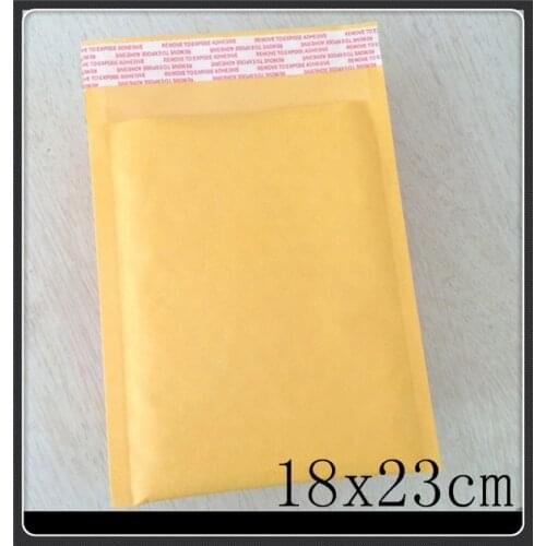 Wholesale 50pcs/lot 180MMx230MM 7.1"x9" Kraft Mailer Bubble Padded Envelopes Bags Kraft Bubble Mail Mailing Express Bag