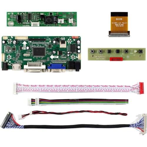 HD MI VGA DVI LCD Controller Board M.NT68676 Compatible Work With 23inch 27inch 1920x1080 LTM230HT05 LTM270HT03 LCD Screen