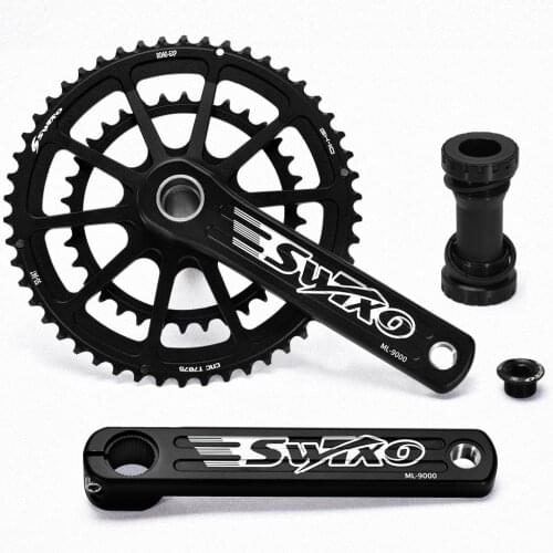 Bicycle Crankset Road Bicycle Crank Chainwheel Bottom Bracket 170mm 172.5mm 175mm Crank 50/34T 52/36T 52/42T Crankset Road