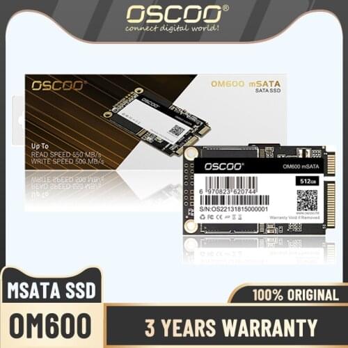 OSCOO SSD 128GB Mini mSATA SATA3 256GB 64GB 512GB 16GB 32GB internal SSD hard disk for Acer EC 47 Tablet Laptop Desktop PC