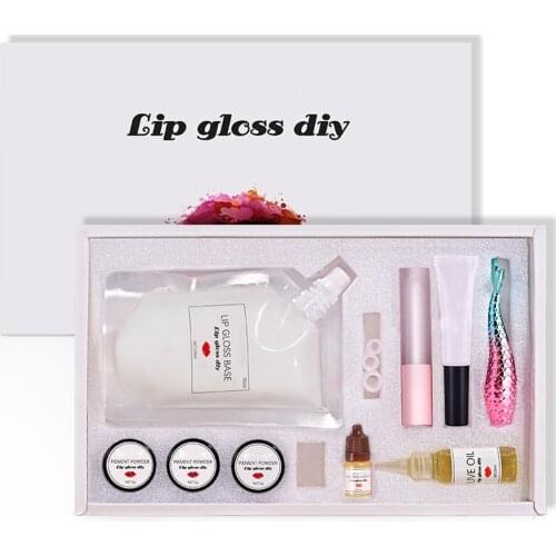 Moisturizing Transparent Lip Gloss Base DIY Lip Kits Set Material Glaze Lipstick Maximize Makeup Lip Balm Organic Maquiagem
