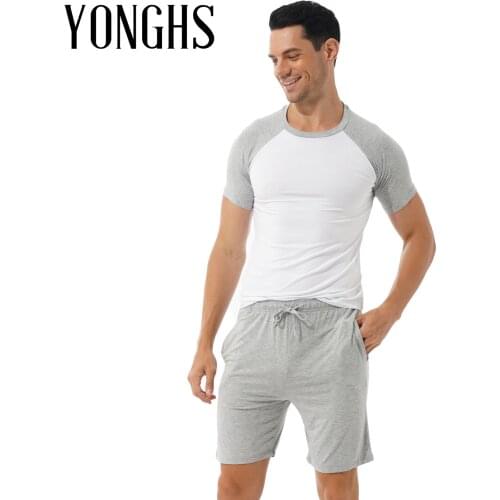 YONGHS Short Sleeve T-shirts For Men