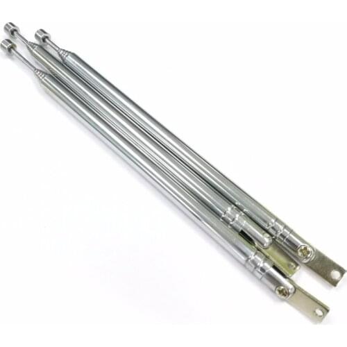 1PC New 517mm Long 6 Sections Telescopic Antenna Replacement For Fm Am Radio aerial | antenna