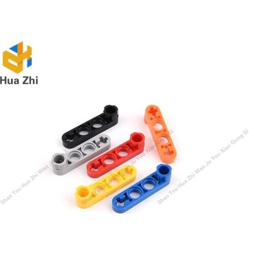 10PCS 2825 Beam 1 x 4 Thin with Stud ConnectorBuilding Blocks Parts MOC DIY Education Build Toys Brick