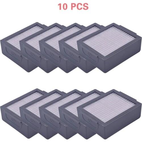 10 replacement filters for iRobot Roomba i series E-series sweeping robot accessory spare parts for iRobot i7 E5 E6 filter
