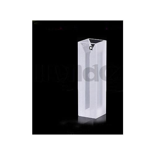 1050ul 3mm Inside Width Micro JGS1 Quartz Cuvette Cell With Stopper