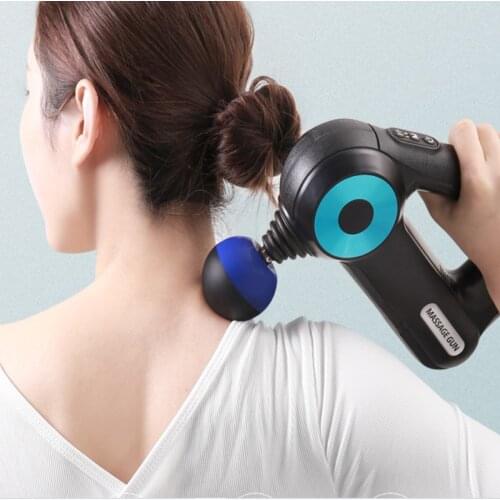 12 heads 3 handles body muscle relax massage gun Pain Relief Slimming Shaping massage gun FG016