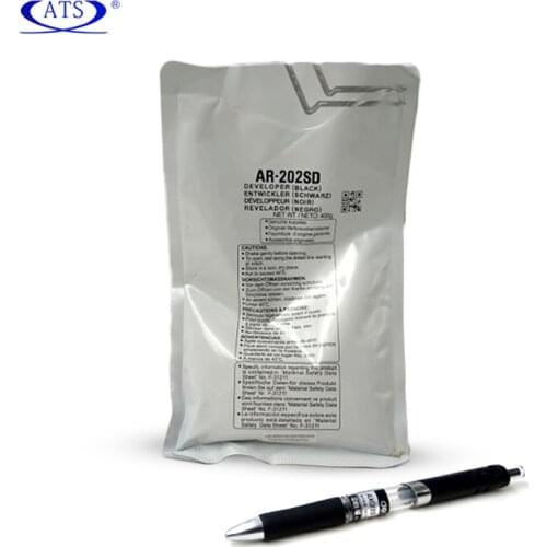 2pcs Copier black developer powder for Sharp AR 202 205 255 275 236 compatible AR202SD AR205 AR255 AR275 AR236 printer supplise