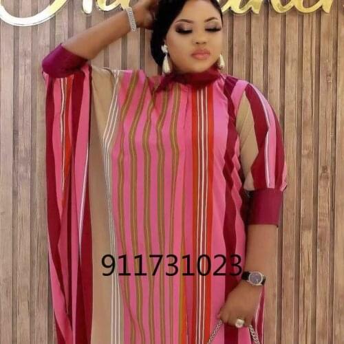 African Dresses For Women 2021 Golden Glitter Split O-Neck Sexy Party Dress Long Tunic Night Club 3/4 Sleeve Long Maxi Dresses