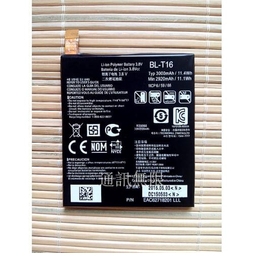 ALLCCX battery BL-T16 for LG Flex 2 H955 H950 H959 LS996 US995 with good quality