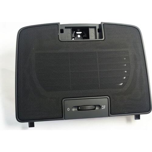 RWSYPL Black ABS Dashboard Upper A/C Air Conditionin Nozzle Outlet Vents For VW Golf 5 MK5 Jetta MK6 Rabbit 1K0 819 153 C 1QB