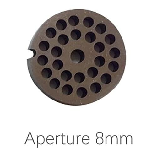 #12 Stainless Steel Electric Meat Grinder Mincer Plate w/ 4/6/8/10/12mm Hole Chopper Disc for Meat Grinders Spare Part