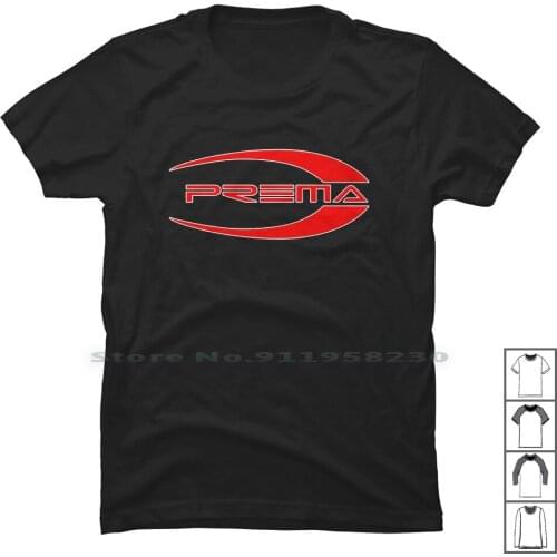 F2 Prema Racing T Shirt 100% Cotton Popular Racing Trend New End Ra Pr