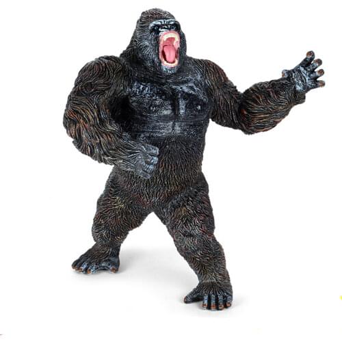 Movie simulation Animal Gorilla Toys Figures Orangutan Cartoon Figurines Collection Model Big Chimpanzee Boy toy