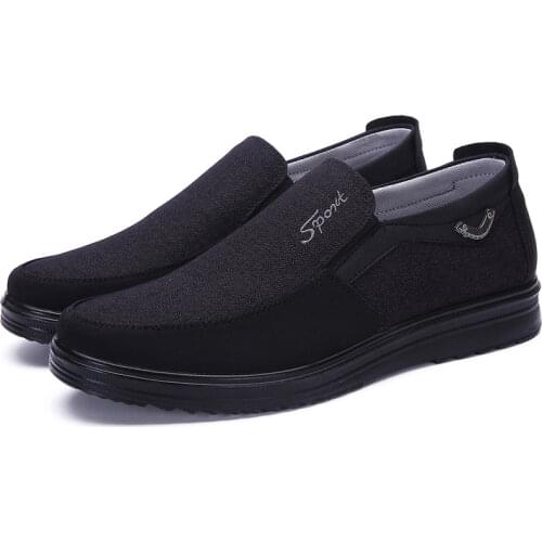 Men Casual Shoes Breathable Canvas Shoes Soft Slip-On Espadrilles for Men Loafers Sneakers Comfort Driving Footwear Big Size 50
