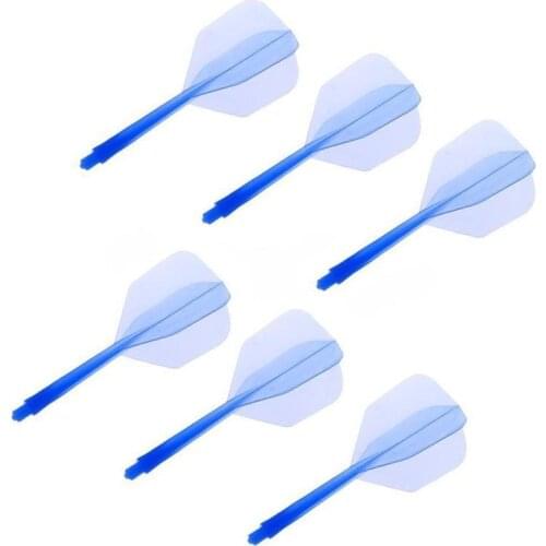 3 Pcs Screw Soft Darts Transparent Darts Tail Anti-fall Durable Anti-falling Leaf Plastic Shafts Professional Darts Accessories