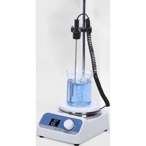 Digital display heating magnetic stirrer 5L Large capacity electric mixer speed 200~1500rpm