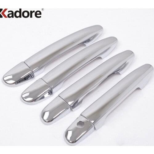 Side Door Handle Cover Trim For MAZDA 3 Axela 2013 2014 2015 2016 2017 2018 Chrome Car Styling Stickers Exterior Accessories