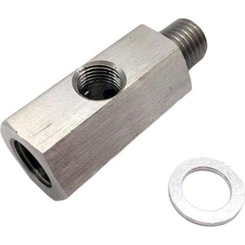 NPT Fitting Male to Female 1/8" To M12X1.5 Adapter Turbo Oil Pressure Sensor