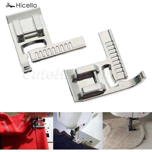 Original Hicello 1pc Presser Foot Multifunction Sewing Machine Presser Feet Household Tape Measure with A Ruler Presser costura