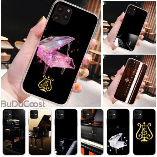 Riccu steinway sons Phone Case For iPhone 11 12 pro XS MAX 8 7 6 6S Plus X 5S SE 2020 XR cover
