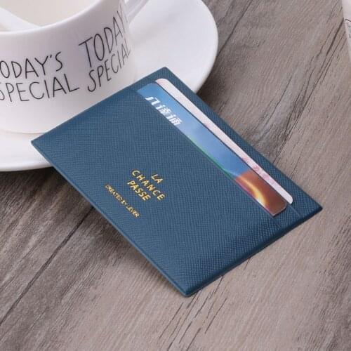Richkeda Store New 2021 Portable Women Men Cards Holder Slim Bank Credit ID Card Case Bag Wallet