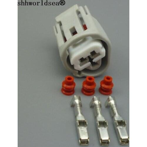 Shhworldsea 3 Pin 2.2mm Automotive Connector For Toyota car Sensor Plug 6189-0486 wire harness plug auto waterproof connector