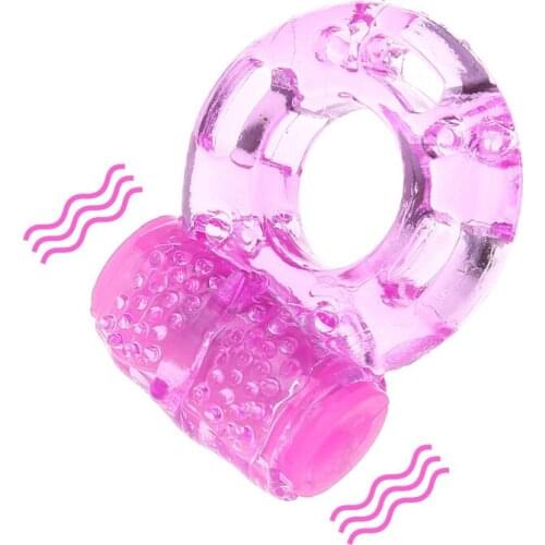 Vibrating Cock Ring Sex Toys For Men Stay Hard Delay Ejaculation Penis Rings Penis Enlargement Male Masturbatior Adult Products