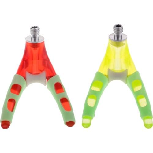 Built-in Light Carp Fishing Rod Rest Holder Luminous Plastic Butt Rod Stand Bracket Support