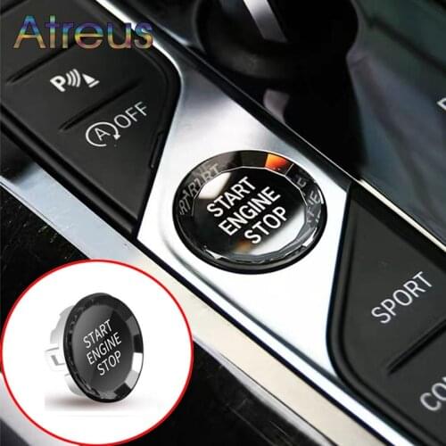 1pcs Crystal Engine Start Stop Switch Button Sticker For New BMW G20 G21 X5 G05 X7 G07 Z4 G29 G14 G16 M Performance Accessories