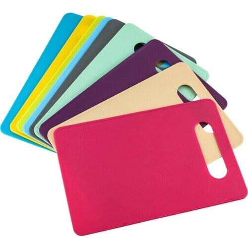 1pc Plastic Chopping Board Non-slip Frosted Kitchen Cutting Board Vegetable Meat Tools Kitchen Accessories Chopping Boar