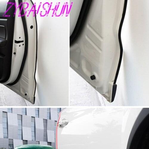 5 m Car Door Anti-Scratch Protective Edge Guard Sealing Stripper for Skoda Octavia Fabia Rapid Superb Yeti Roomster