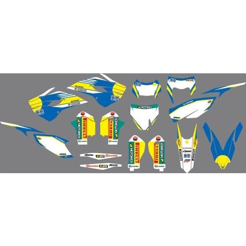 Dirt bike Graphics Motorcycle decal sticker kit set for Husqvarna TC FC TE FE 125 250 300 350 450 501 2014-2015