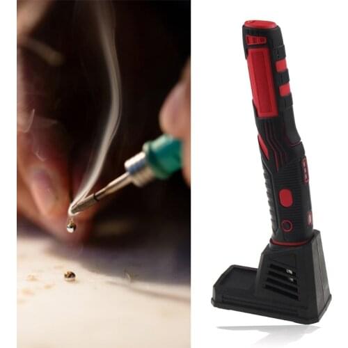 450C 8W Cordless Electric Solder Iron Wireless Charging Soldering Iron Rechargeable Lithium Battery