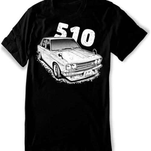 Datsun 510 shirt SSS Bluebird shirt JDM Shirt classic japanese car tshirt men Women sizes Hand Screenprinted