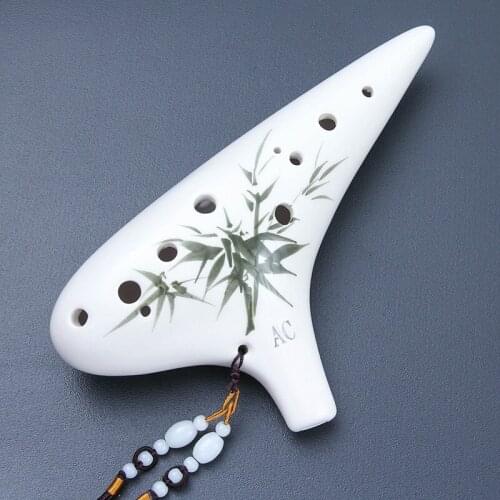 Dolomite Ceramic Material 12 Holes For Beginners To Send Video 12 Hole Alto Ac Key Students To Play The Ocarina