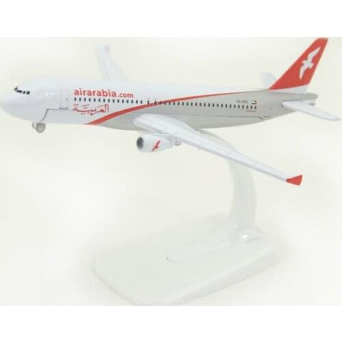 JASON TUTU 16cm Plane Model Airplane Model Emirates AirArabia Airbus A320 Aircraft Model Diecast Metal 1:400 scale Airplanes