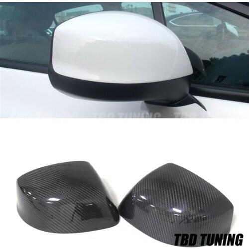 Carbon Fiber Mirror Cover For Honda Civic 2012 2013 2014 2015 Replacement Rear Side View Mirror Cover