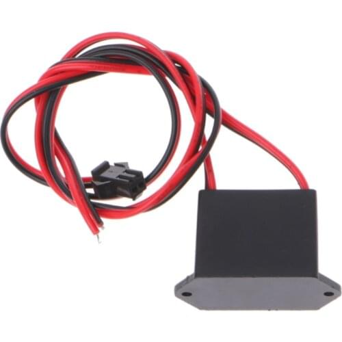Mini DC 12V powered controller 1-5M EL Wire Cable Flexible Neon Glow Strip Light Power Driver Inverter