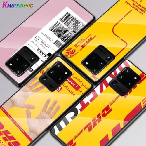 Fashion DHL Style For Samsung Galaxy S20 FE S10e S10 S9 S8 Ultra Plus Lite Plus 5G Tempered Glass Cover Phone Case