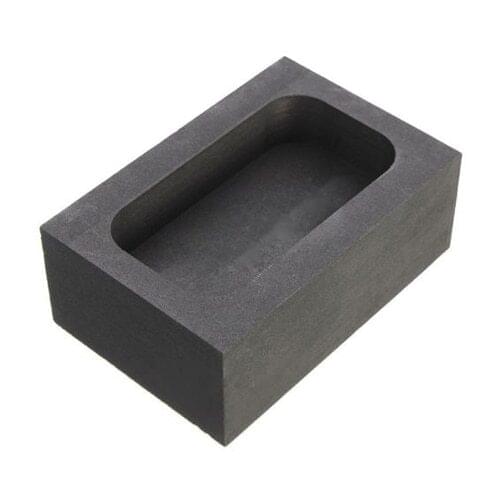 NOCM-Pure Graphite Crucible Ingot Mold Oven Fusion Cast Melting Gold Silver Platinum