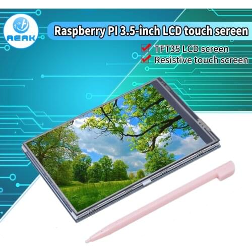 New 3.5 inch Raspberry Pi LCD TFT Touchscreen Display Touch Shield, Raspberry pi 2 Model B LCD Touch Screen+Stylus