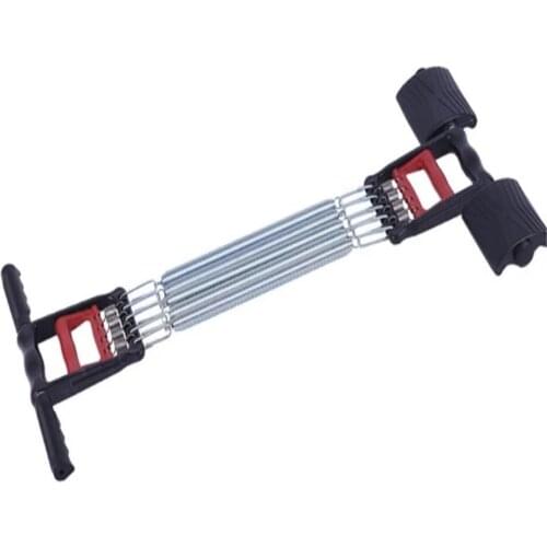 Factory wholesale high quality 2020 New Design Crossfit Fitness spring chest expander sikp proof handle Strength training puller