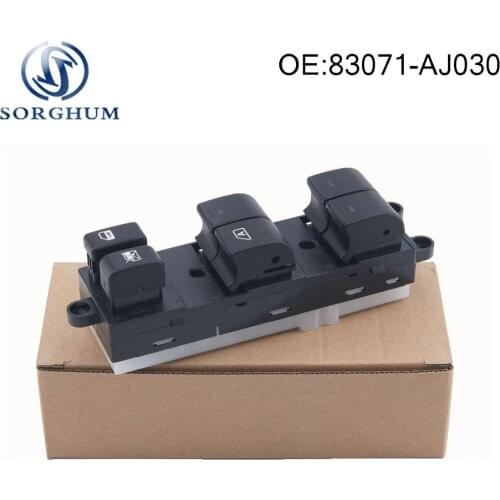 Electric Power Master Window Switch 83071-AJ030 83071-SC080 For Subaru Forester 2008- 2012 legacy Outback 2010-2012