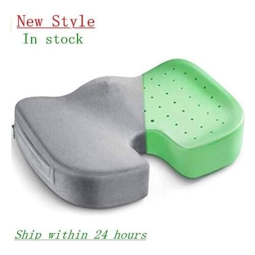 100% Pure Memory Foam Car Seat Cushion For Pregnant Women Body Office Chair Seat Pad Tailbone Pillow